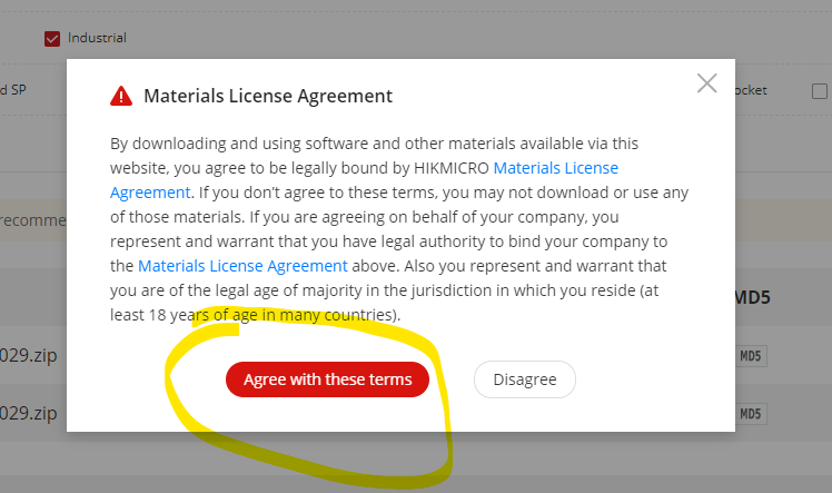 warunki pobrania firmware
